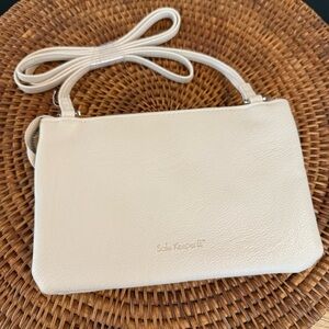 Safekeeper Sleek Cream Crossbody Bag‎ new travel